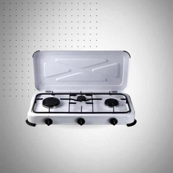 RECHAUD à gaz BIOLUX 3 FEUX BLANC (M.6035B3) RECHAUD à gaz BIOLUX 3 FEUX BLANC (M.6035B3)